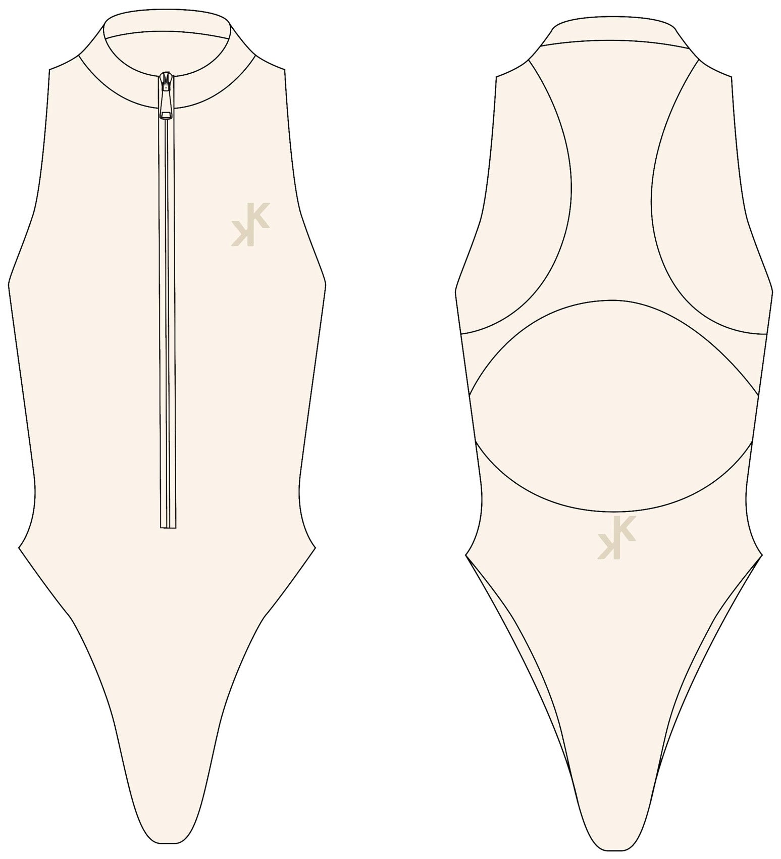 Ivory Bodysuit