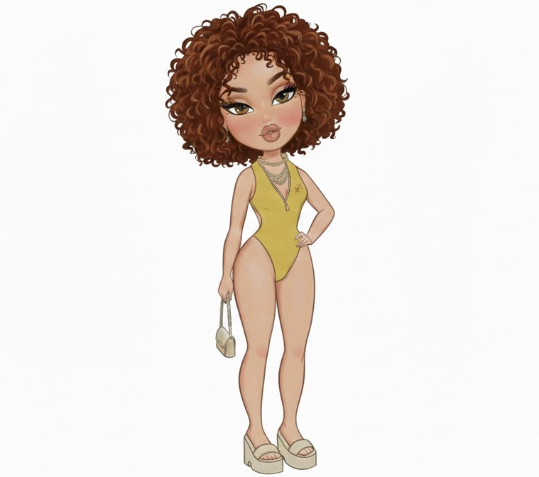 Mustard Field Bodysuit